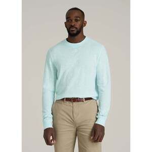 American Tall Sunwashed Slub Crewneck for Tall Men in Saltwater Size LL / Tall /